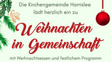 Weihnachten in Gemeinschaft: Anmeldung läuft