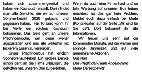 Artikel Pfadfinder 2