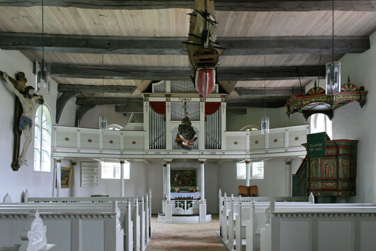 Innenraum der Schifferkirche zu Arnis