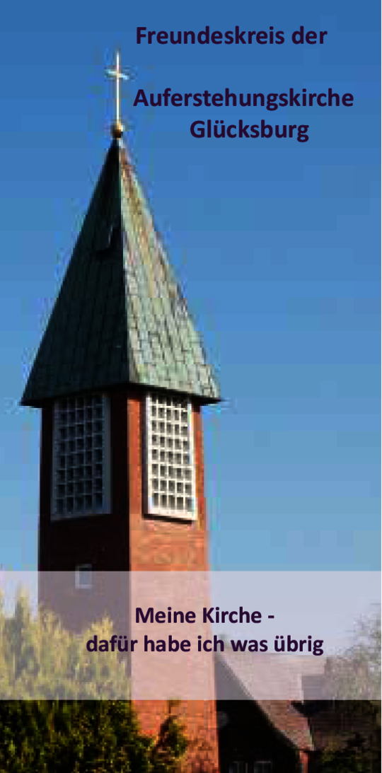 Flyer Freundeskreis Auferstehungskirche