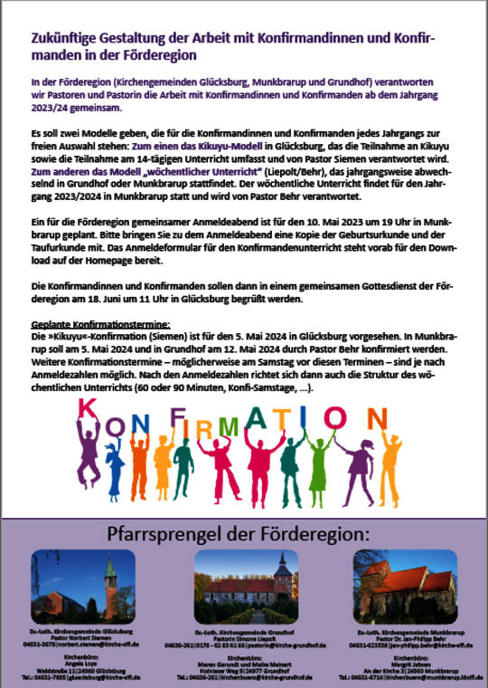 Konfirmandenunterricht