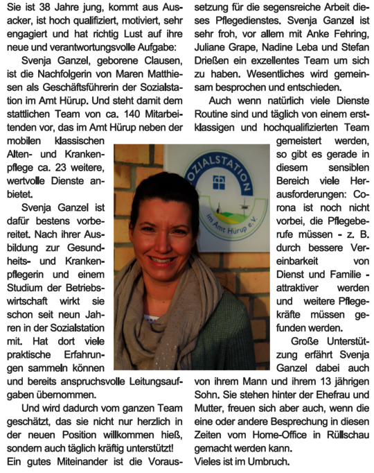 Erster Teil Artikel Svenja Ganzel