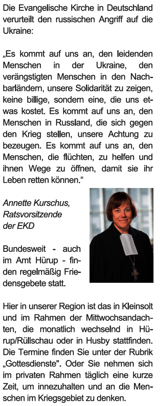 Vorwort von Annette Kurschus