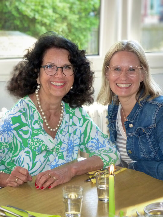 Conny Sütterlin und Britta Barckmann