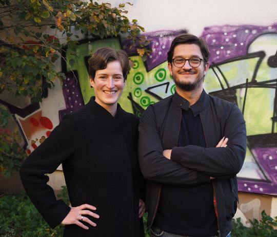 Dr. Sanja Dembic, Dr. Björn Brodowski (Foto: Anna Maria Dietl)