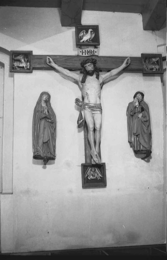 Kreuzigungsgruppe in den 1950-ern