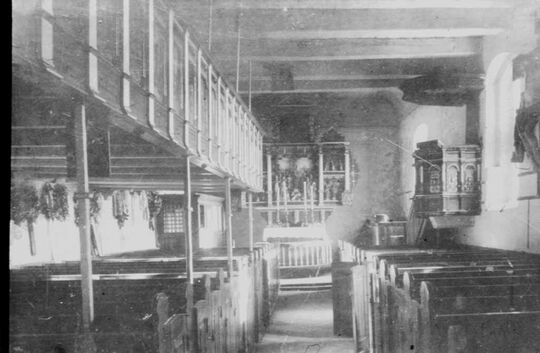 Kirchenraum vor 1928